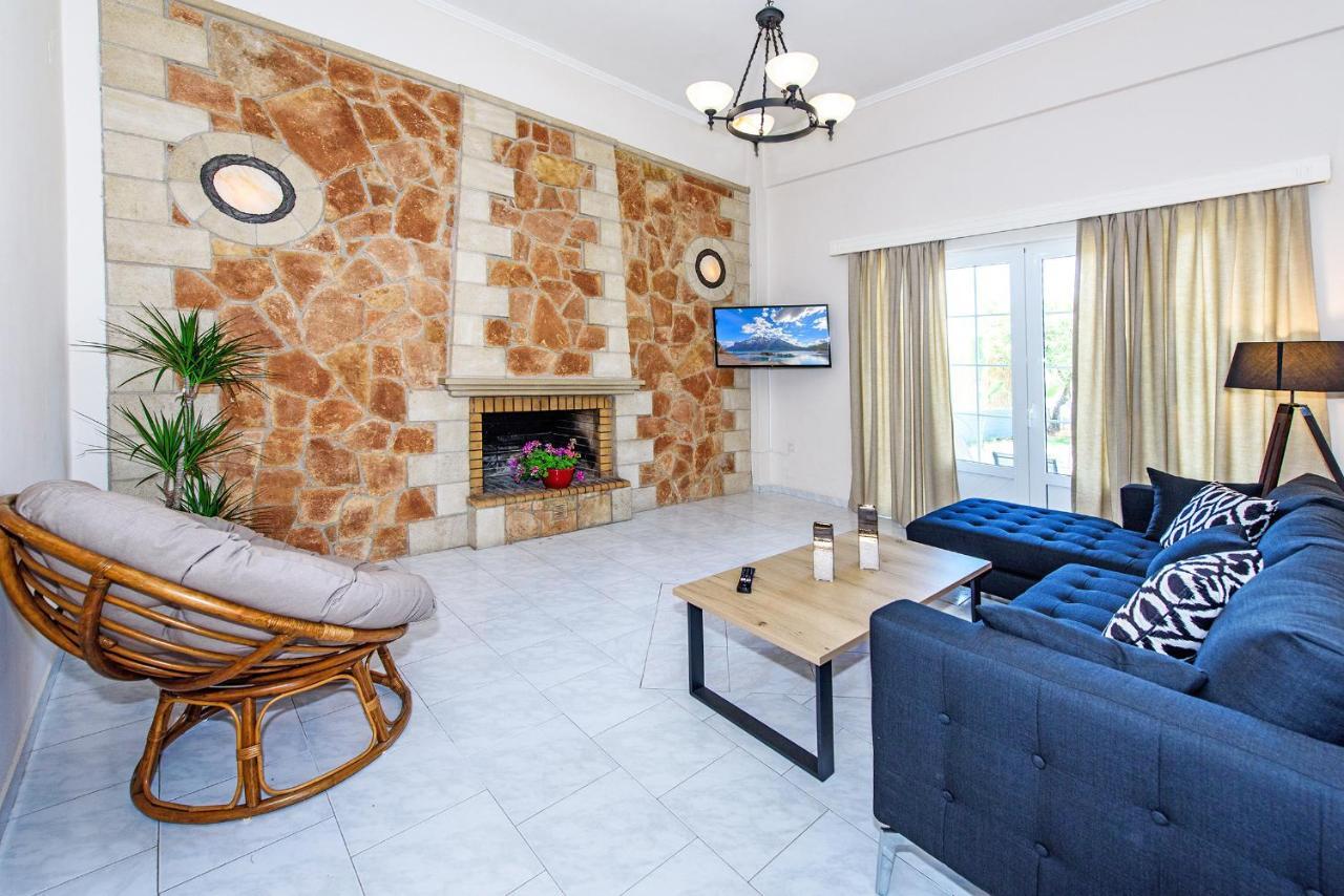 Platanias Villa Spyros Εξωτερικό φωτογραφία