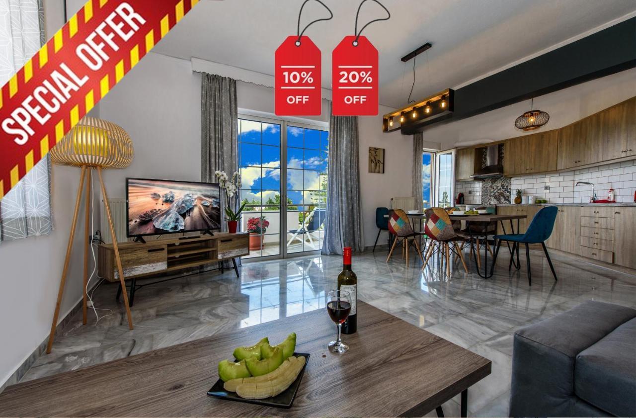 Platanias Villa Spyros Εξωτερικό φωτογραφία
